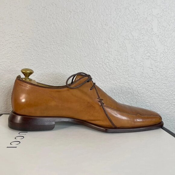 Oliver Sweeney Earl Brown Leather Oxford Dress Shoes Lace up  display picture 2